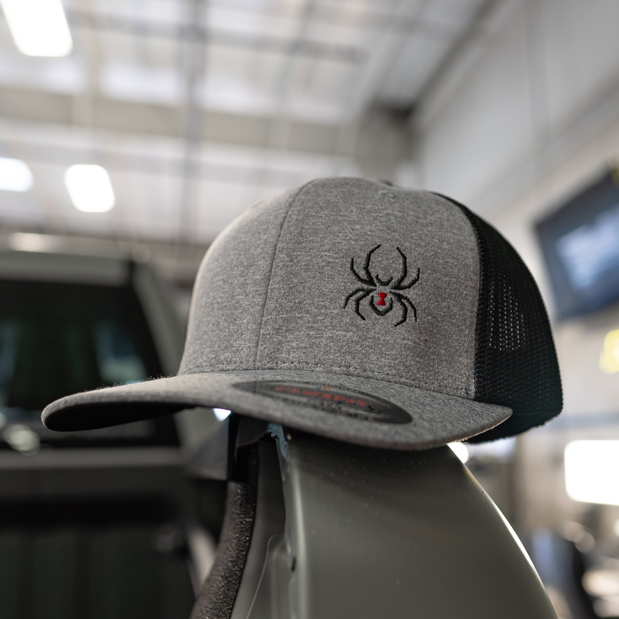 Icon Patch Snap Backs — Black Widow Lifted Trucks